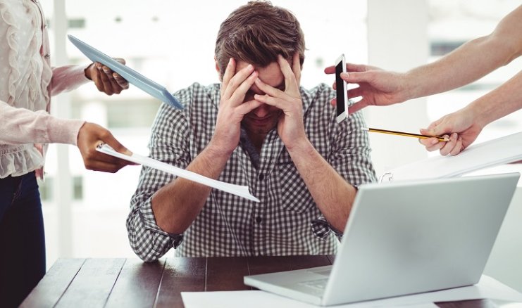 Weg van stress en burn-out